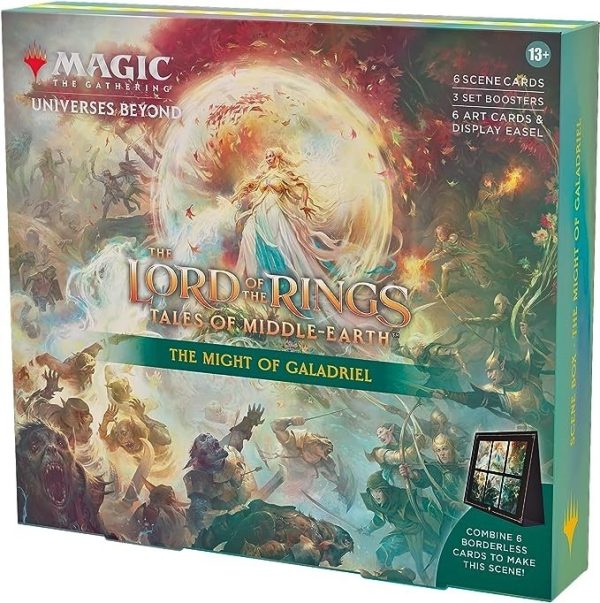 DISPLAY 4 MAGIC HOLIDAY SCENE BOX LORD OF THE RINGS - Image 3