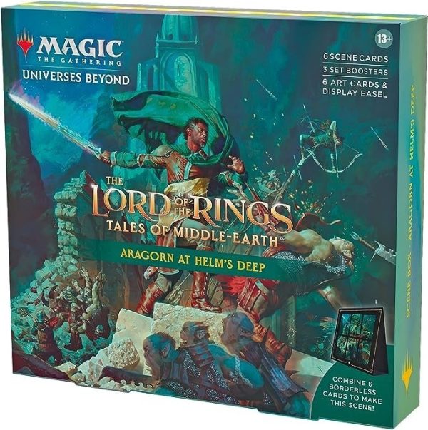 DISPLAY 4 MAGIC HOLIDAY SCENE BOX LORD OF THE RINGS - Image 4