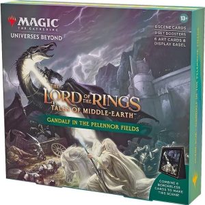 DISPLAY 4 MAGIC HOLIDAY SCENE BOX LORD OF THE RINGS