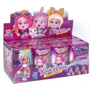 DISPLAY 12 KOOKYLOOS GLITTER GLAM