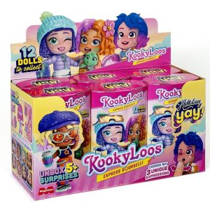 DISPLAY 6 KOOKYLOOS SERIE 4 HOLIDAY YAY!