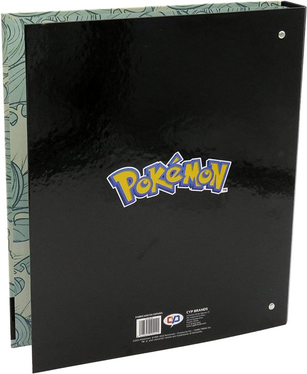 CARPETA 4 ANILLAS POKEMON SQUIERTLE - Image 4