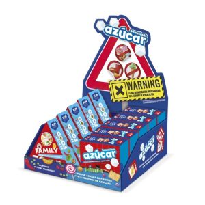 DISPLAY FUNTASTIC FAMILY FOOD + DEMASIADO AZUCAR