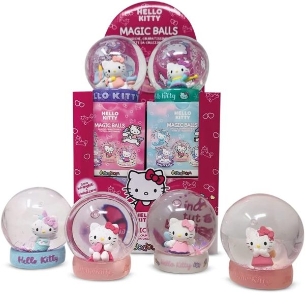 DISPLAYS 8 CAJITAS HELLO KITTY MAGIC BALLS