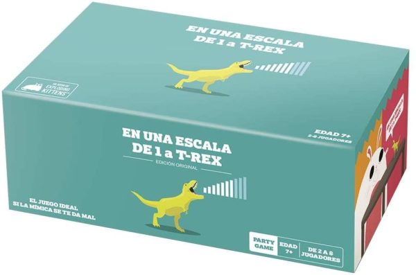 EN UNA ESCALA DE 1 A T-REX