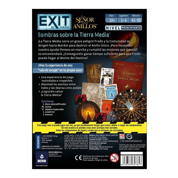EXIT EL SEÑOR DE LOS ANILLOS: SOMBRAS SOBRE LA TIERRA MEDIA - Image 3
