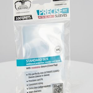 FUNDA STANDAR PRECISE FIT SLEEVES REUTILIZABLE 64x89 MM 100U.