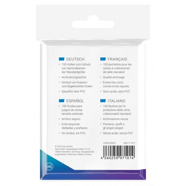 FUNDA TRANSPARENTE CLASSIC 100 U.  66x93 MM. - Image 4