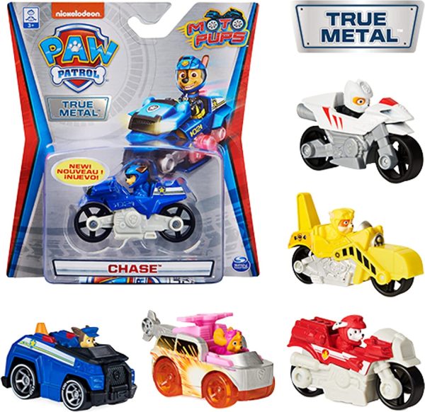 VEHICULO PAW PATROL DIE CAST TRUE METAL