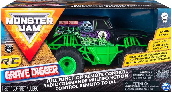 MOSNTER JAM RADIO CONTROL GRAVE DIGGER 1:24 - Image 6