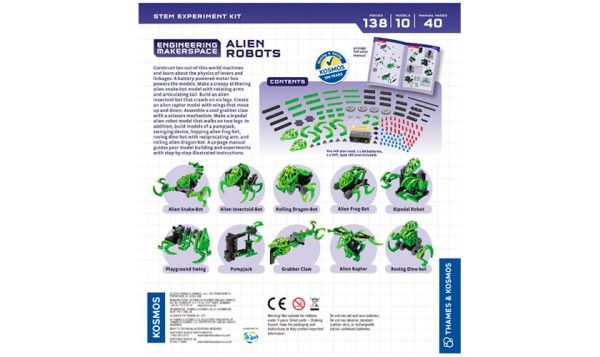 KIT DE EXPERIMENTO ALIEN ROBOTS 10 EN 1 - Image 8