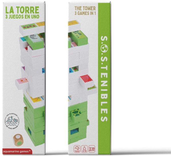 LA TORRE PLUS 3 JUEGOS EN 1 FSC 100%