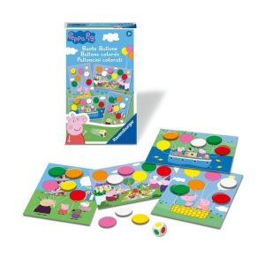 JUEGO PEPPA PIG GLOBOS DE COLORES