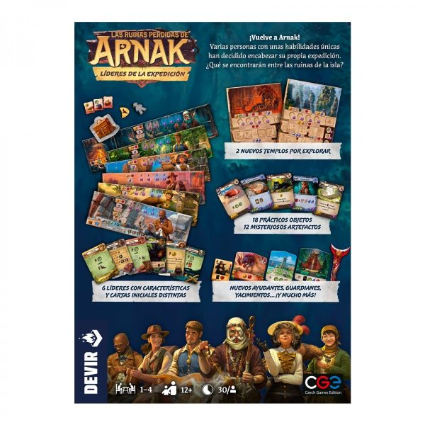 EXP. LAS RUINAS PERDIDAS DE ARNAK: LÍDERES DE LA EXPEDICIÓN - Image 3