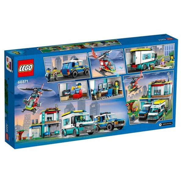 LEGO CITY CENTRAL DE VEHICULOS DE EMERGENCIA - Image 4