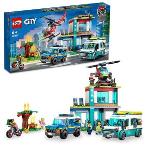 LEGO CITY CENTRAL DE VEHICULOS DE EMERGENCIA