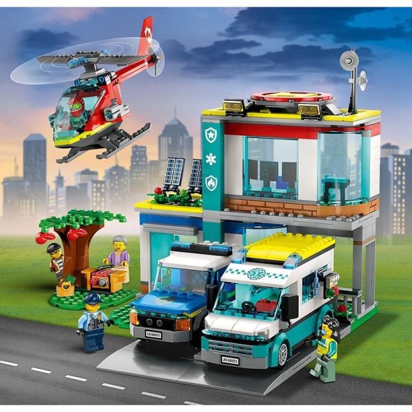 LEGO CITY CENTRAL DE VEHICULOS DE EMERGENCIA - Image 6