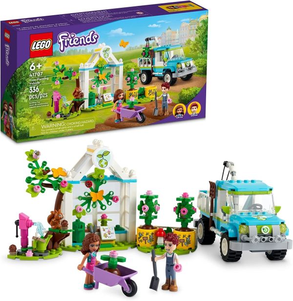 LEGO FRIENDS EQUIPO DE PLANTACION DE ARBOLES