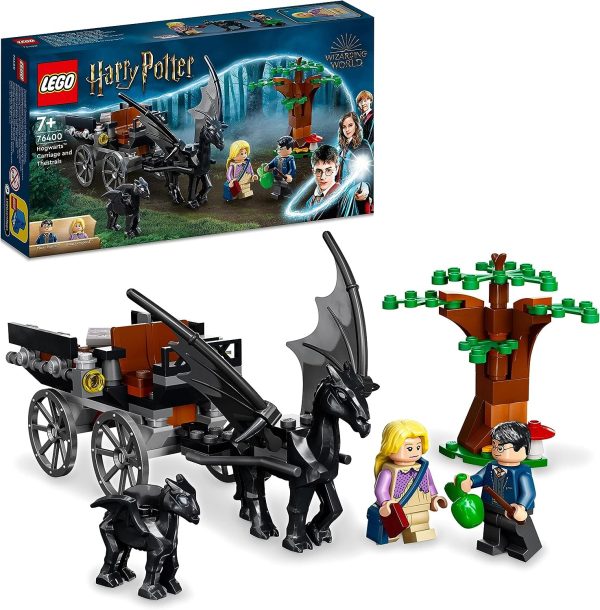 LEGO HARRY POTTER CARRUAJE Y THESTRALS DE HOGWARTS