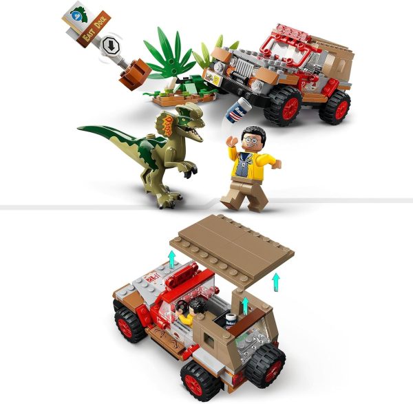 LEGO JURASSIC PARK EMBOSCADA DEL DILOFOSAURIO - Image 3