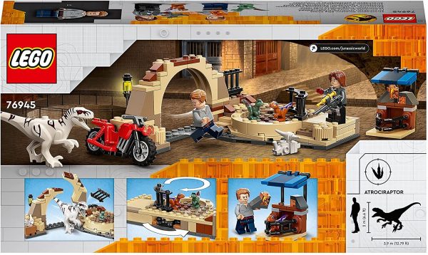 LEGO JURASSIC WORLD PERSECUCION EN MOTO DEL ATROCIRAPTOR - Image 6