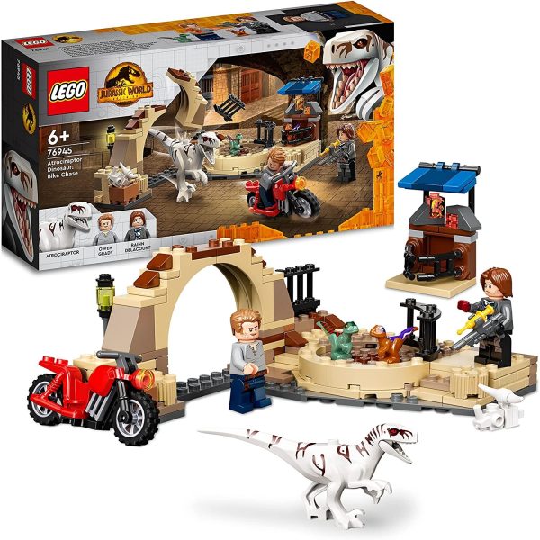 LEGO JURASSIC WORLD PERSECUCION EN MOTO DEL ATROCIRAPTOR - Image 2