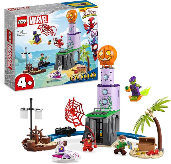 LEGO MARVEL EQUIPO SPIDEY EN EL FARO DEL DUENDE VERDE