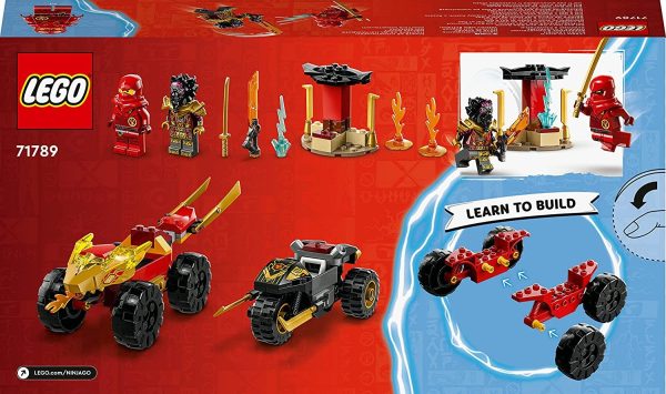 LEGO NINJAGO BATALLA EN COCHE Y MOTO DE KAI Y RAS - Image 2