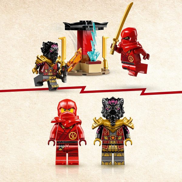 LEGO NINJAGO BATALLA EN COCHE Y MOTO DE KAI Y RAS - Image 4