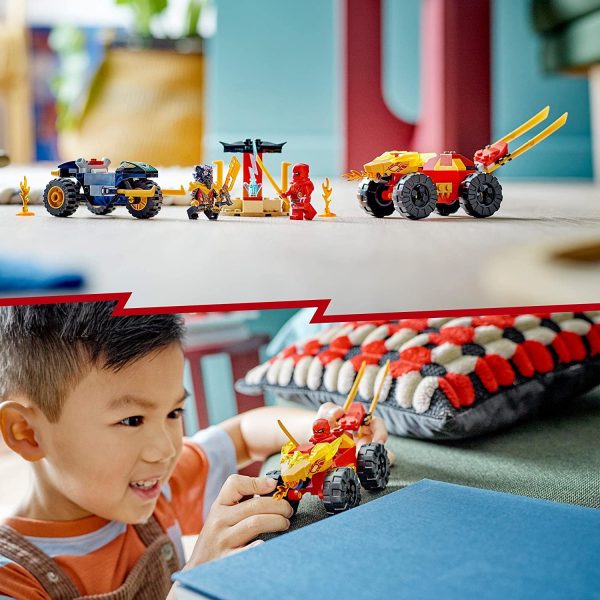LEGO NINJAGO BATALLA EN COCHE Y MOTO DE KAI Y RAS - Image 6
