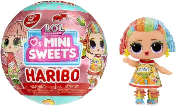 LOL SURPRISE MUÑECA LOVE MINI SWEETS HARIBO