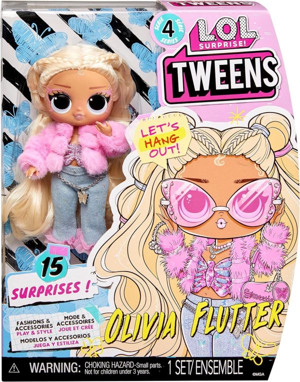 LOL SURPRISE MUÑECA TWEENS S.4 OLIVIA FLUTTER
