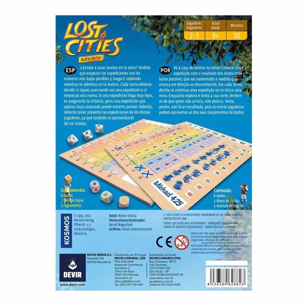 LOST CITIES ROLL&WRITE - Image 3