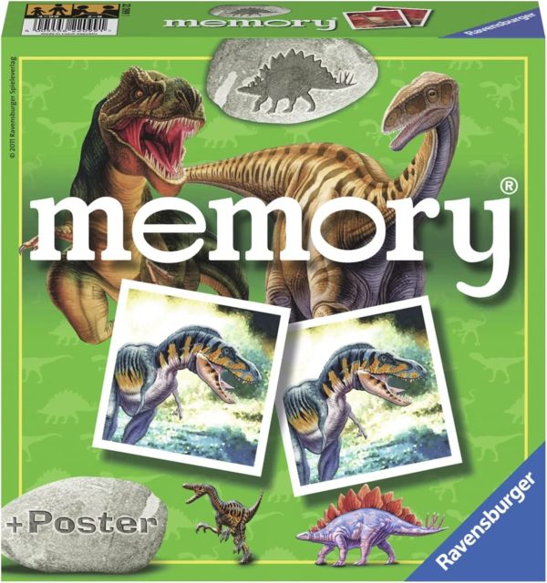 MEMORY DINOSAURIOS 72 TARJETAS