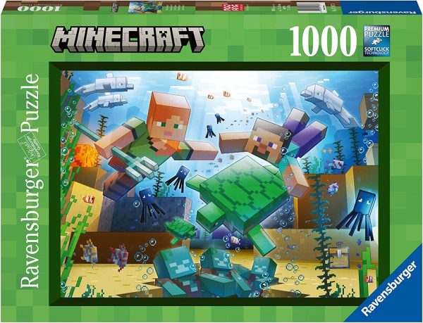 PUZZLE MINECRAFT MOSAIC 1000 PIEZAS