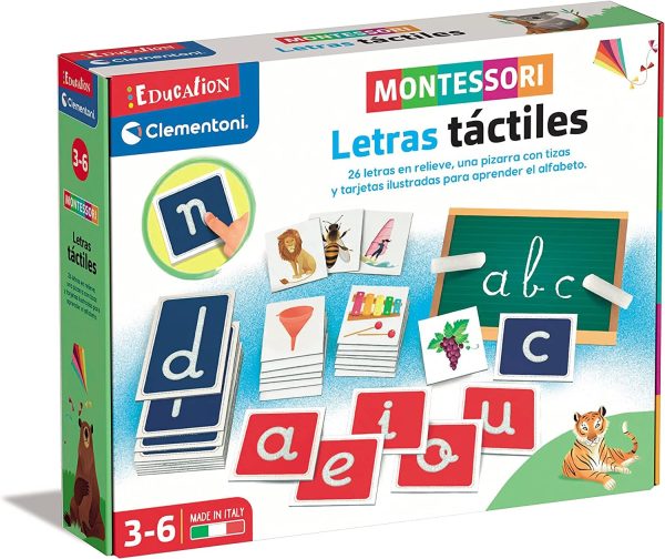 MONTESSORI LETRAS TACTILES