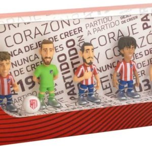 MINIX PACK 5 FIGURAS 7CM ATLETICO DE MADRID