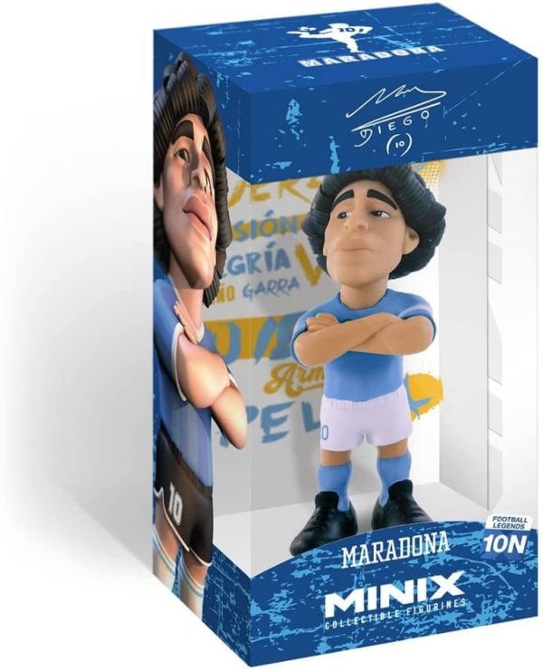 MINIX 12CM MARADONA AZUL NAPOLI