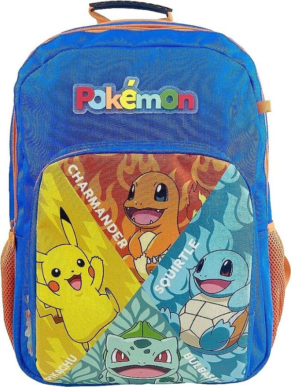 MOCHILA ESCOLAR POKEMON KANTO STARTERS - Image 2
