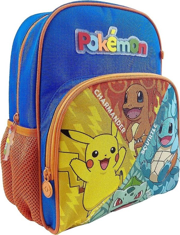 MOCHILA POKEMON KANTO STARTERS 30 CM - Image 2