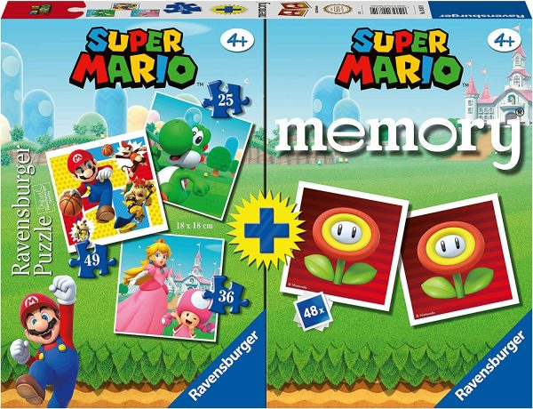 MULTIPACK SUPER MARIO MEMORY Y ROMPECABEZAS - Image 2