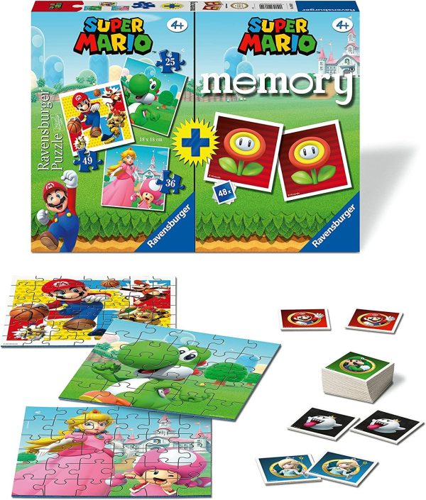 MULTIPACK SUPER MARIO MEMORY Y ROMPECABEZAS - Image 3