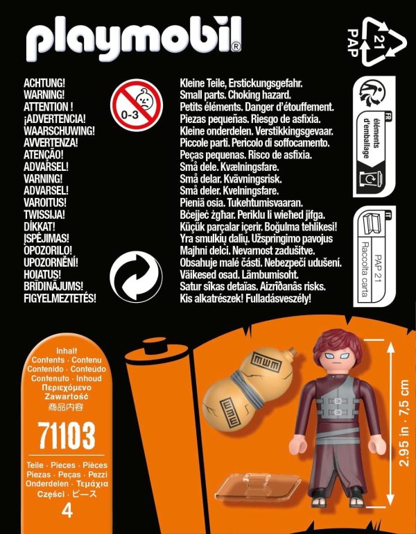 NARUTO PLAYMOBIL FIGURA GAARA - Image 5