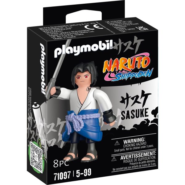 NARUTO PLAYMOBIL FIGURA SASUKE