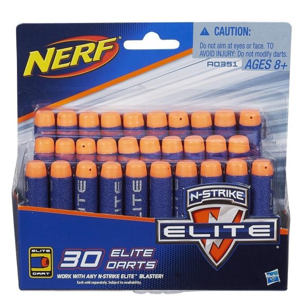NERF ELITE PACK DE 30 DARDOS