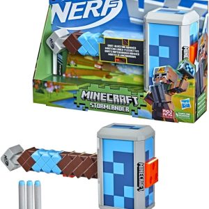 NERF MINECRAFT STORMLANDER - MARTILLO LANZADARDOS
