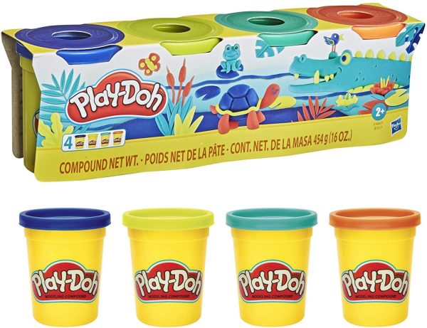 PACK 4 BOTES PLAYDOH