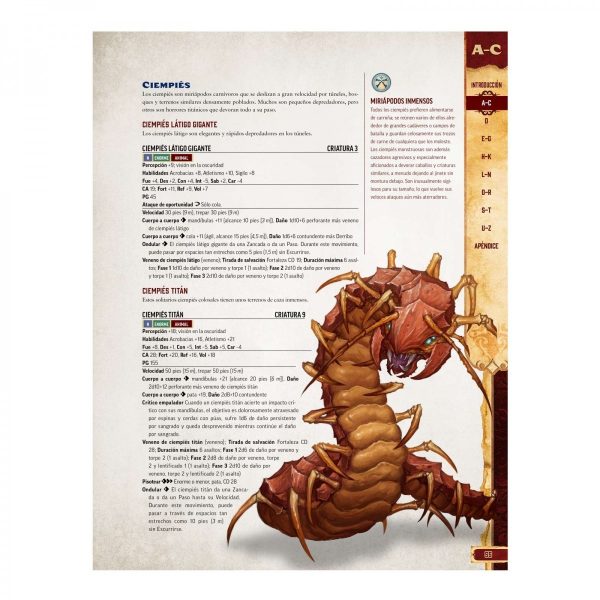 PATHFINDER 2ª ED. BESTIARIO 2 - Image 3
