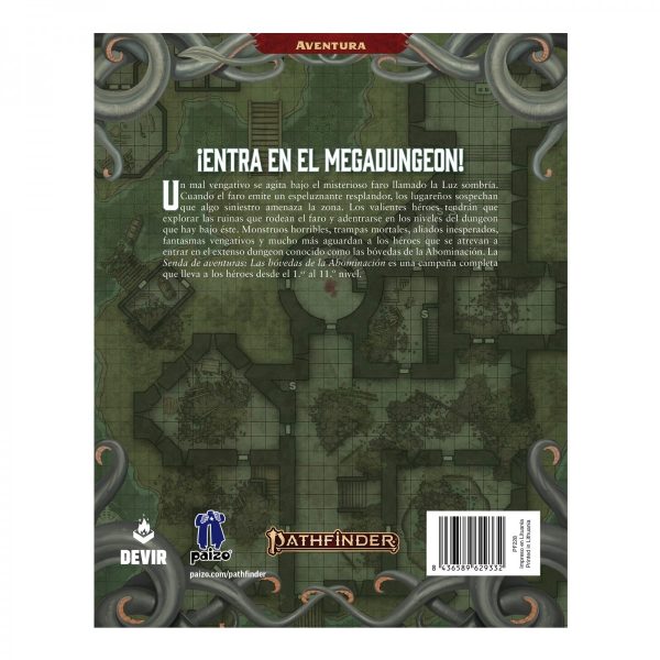 PATHFINDER 2ª ED. - LAS BÓVEDAS DE LA ABOMINACIÓN - Image 2