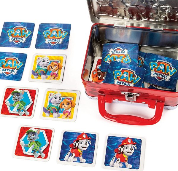 PAW PATROL JUEGO MEMO CAJA DE METAL - Image 2